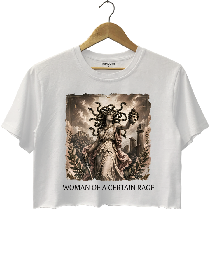 Medusa Women Of A Certain Rage Crop Top