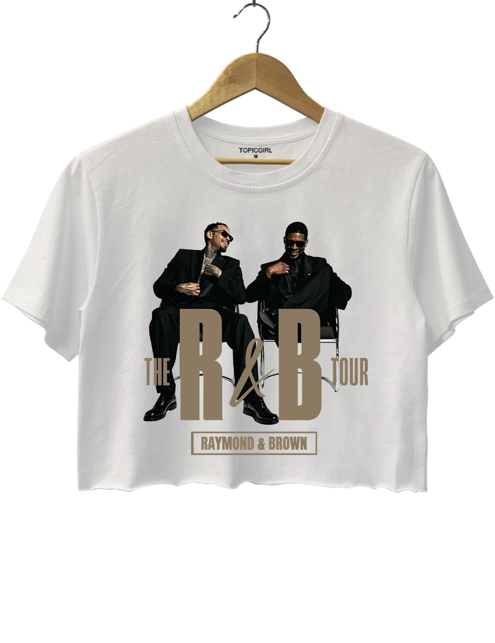 Raymond And Brown The R&amp;B Tour Crop Top