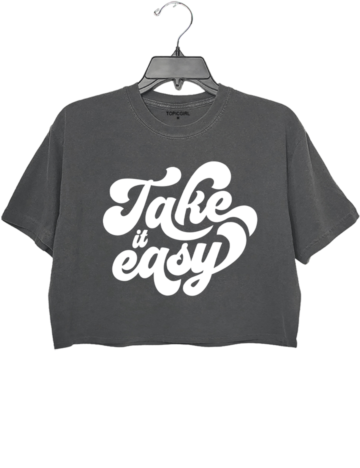 Take It Easy Crop Top
