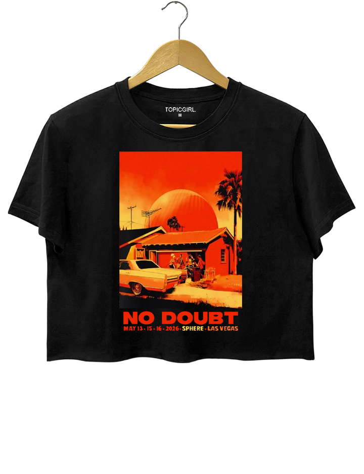 Retro No Doubt Band Crop Top