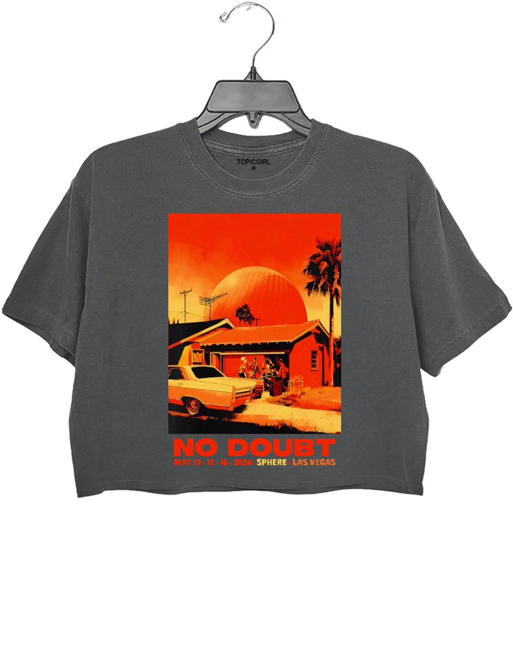 Retro No Doubt Band Crop Top