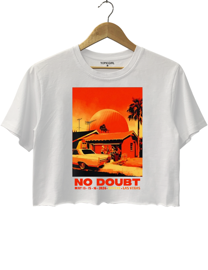 Retro No Doubt Band Crop Top