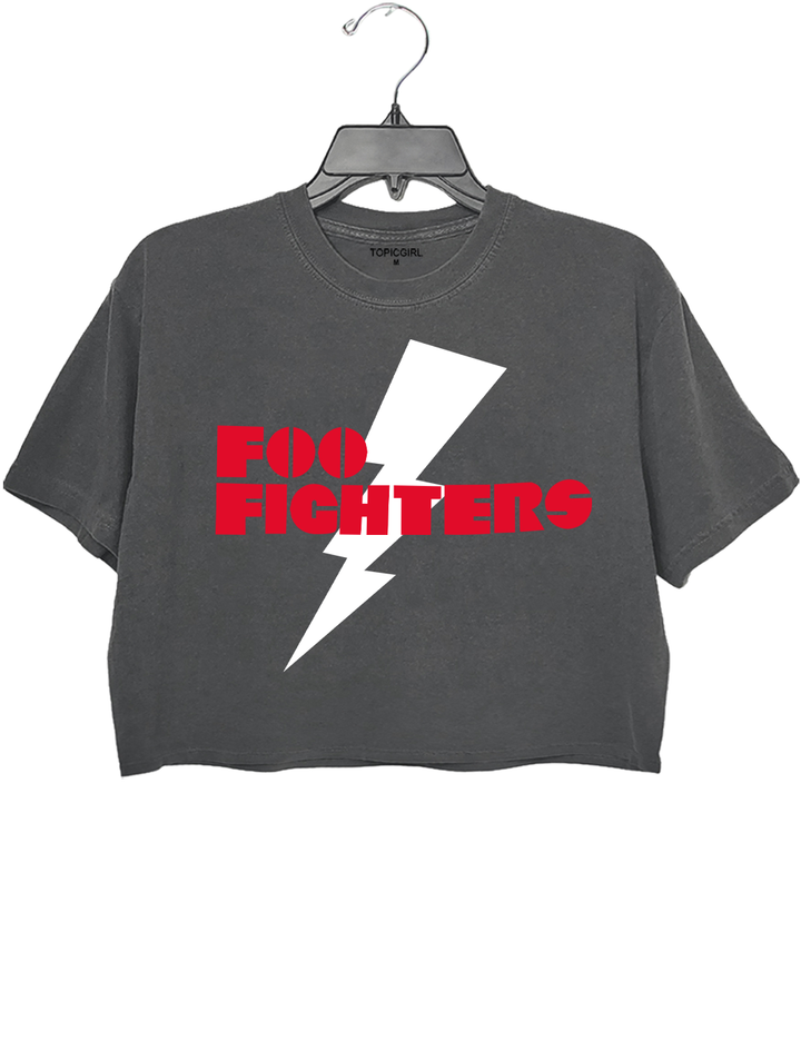 Foo Fighters Band Crop Top