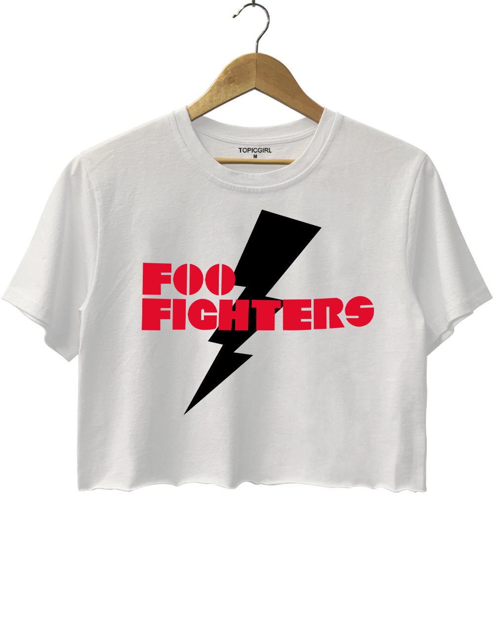 Foo Fighters Band Crop Top
