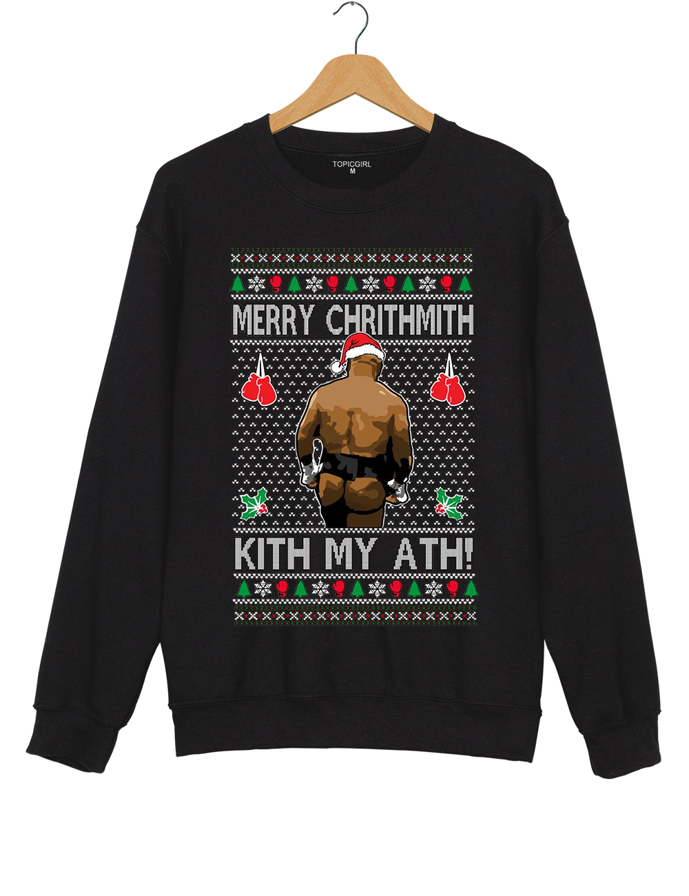 Merry Chrithmith Kith My Ath Sweatshirt