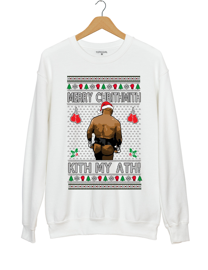 Merry Chrithmith Kith My Ath Sweatshirt