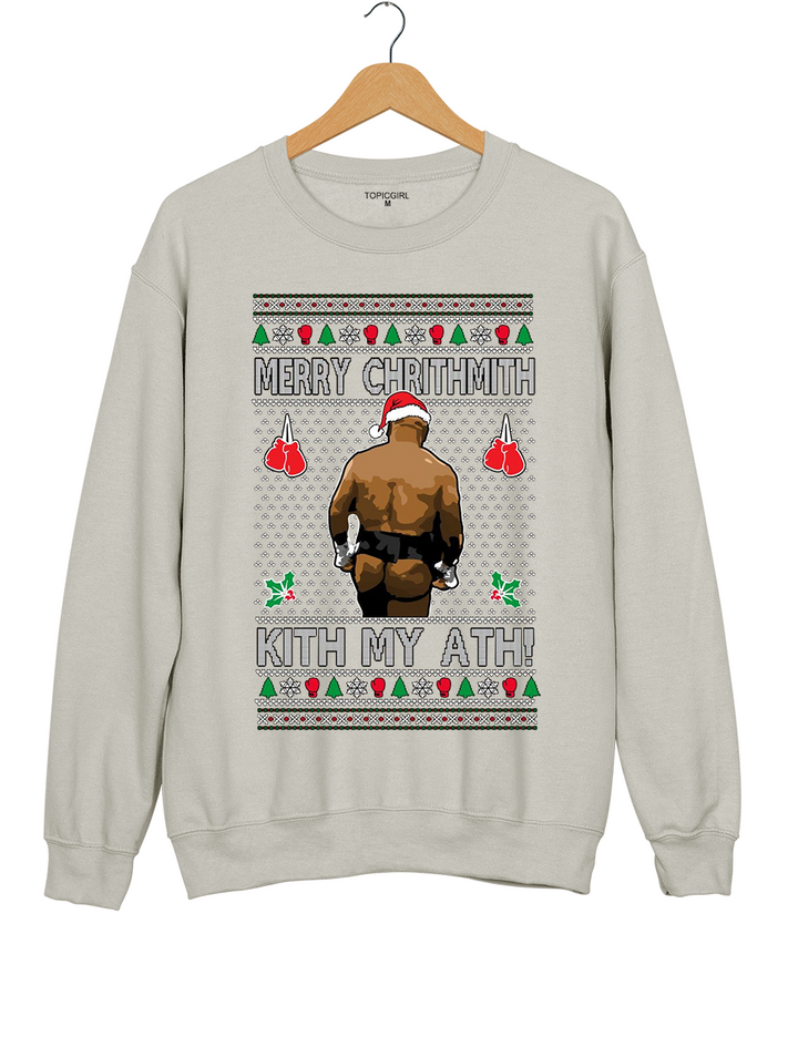 Merry Chrithmith Kith My Ath Sweatshirt