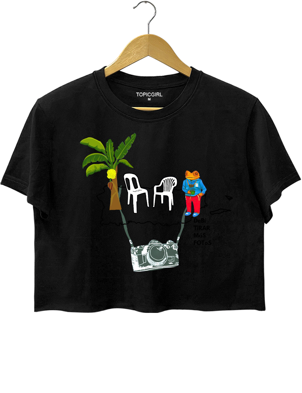 BAD BUNNY DeBÍ TiRAR MáS FOToS Crop Top