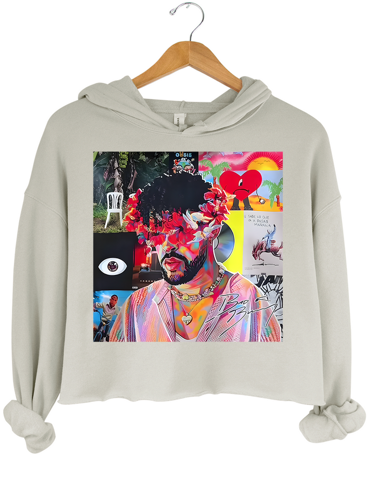 Bad Bunny Dtmf Colorful Crop Top