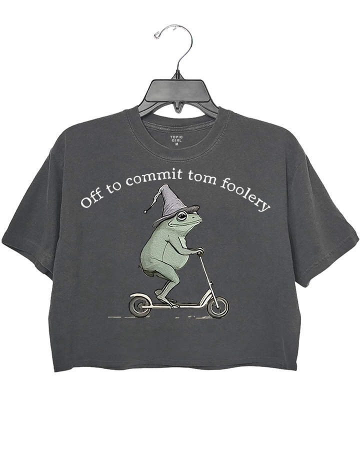 Off To Commit Tom Foolery Frog