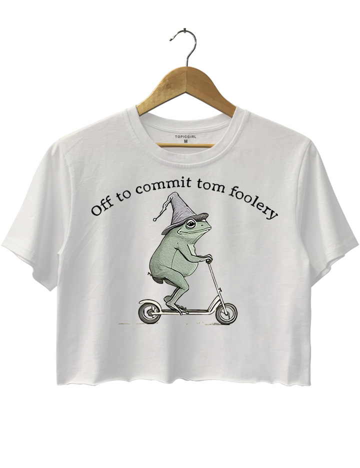 Off To Commit Tom Foolery Frog