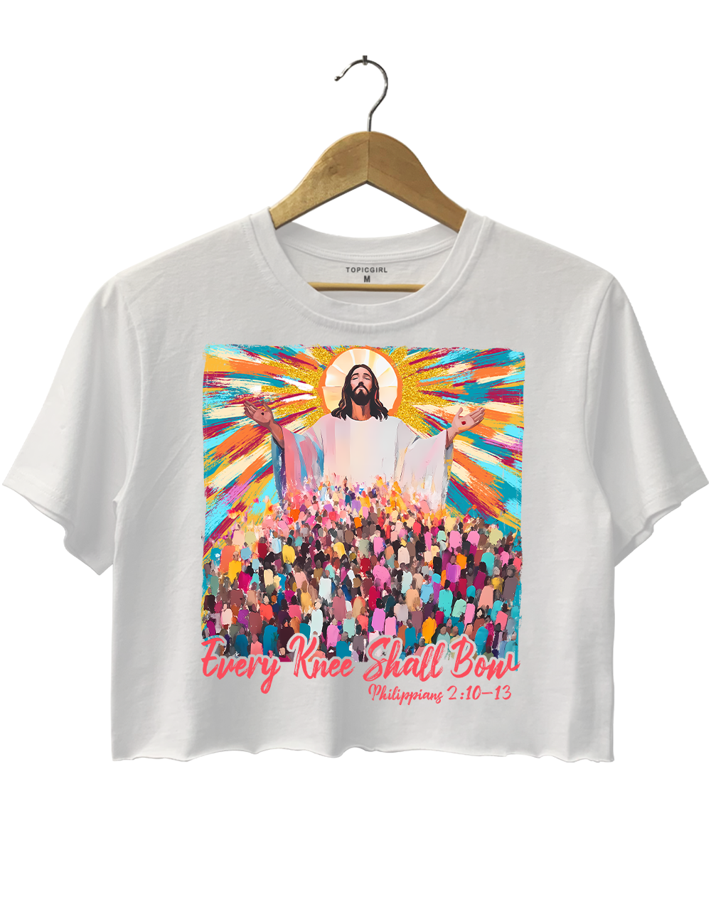 Every Knee Shall Bow Philippians 210 13 Brushstroke Jesus