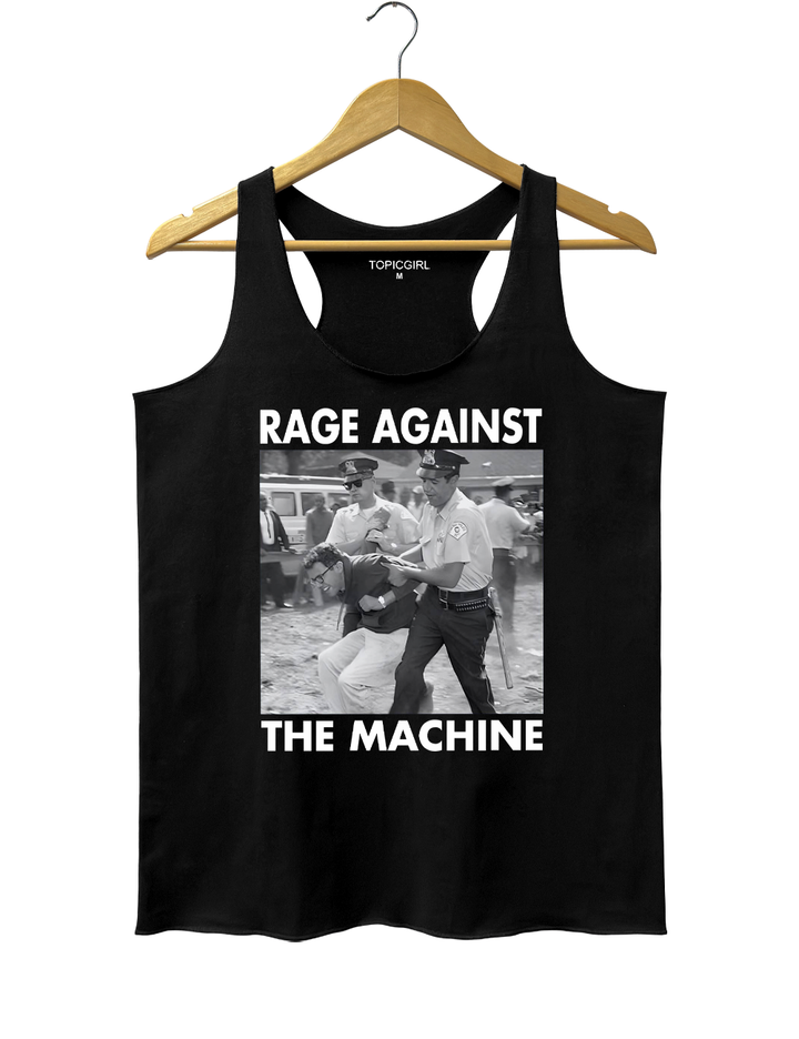 1963 Arrest Bernie Sanders Crop Tank Top