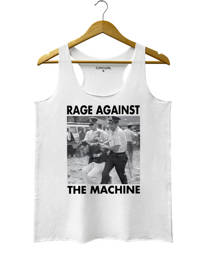 1963 Arrest Bernie Sanders Crop Tank Top