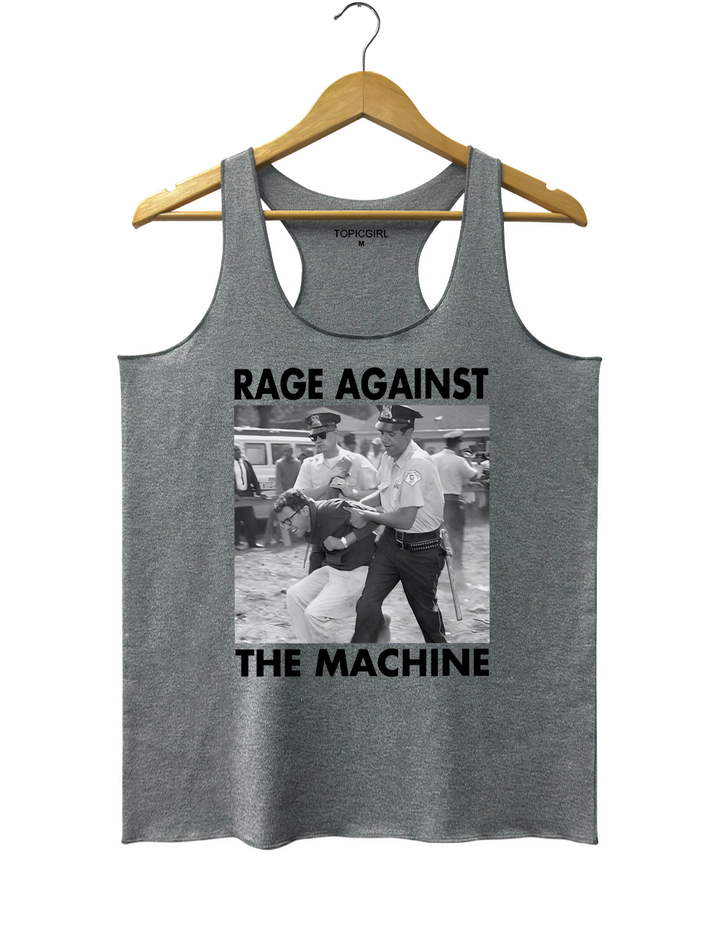 1963 Arrest Bernie Sanders Crop Tank Top
