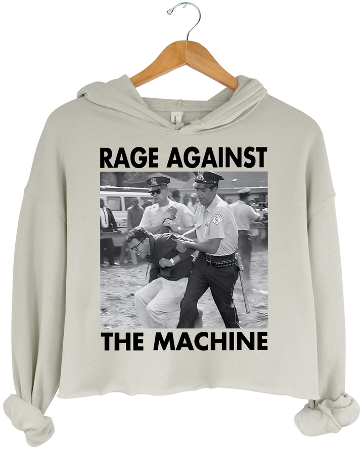 1963 Arrest Bernie Sanders Crop Top
