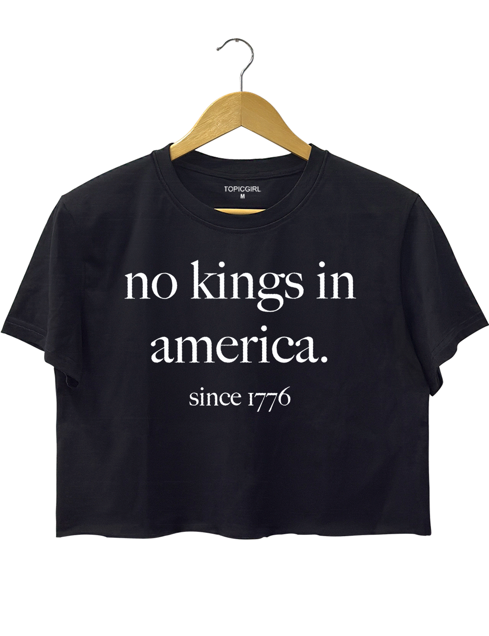 No Kings Crop Top