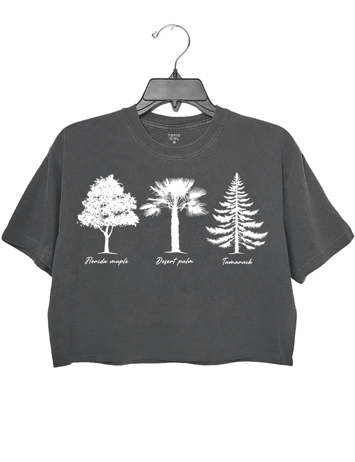 Florida Maple Desert Palm Tamarack Crop Top