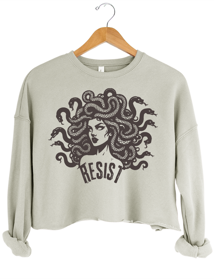 Resist Medusa Crop Top