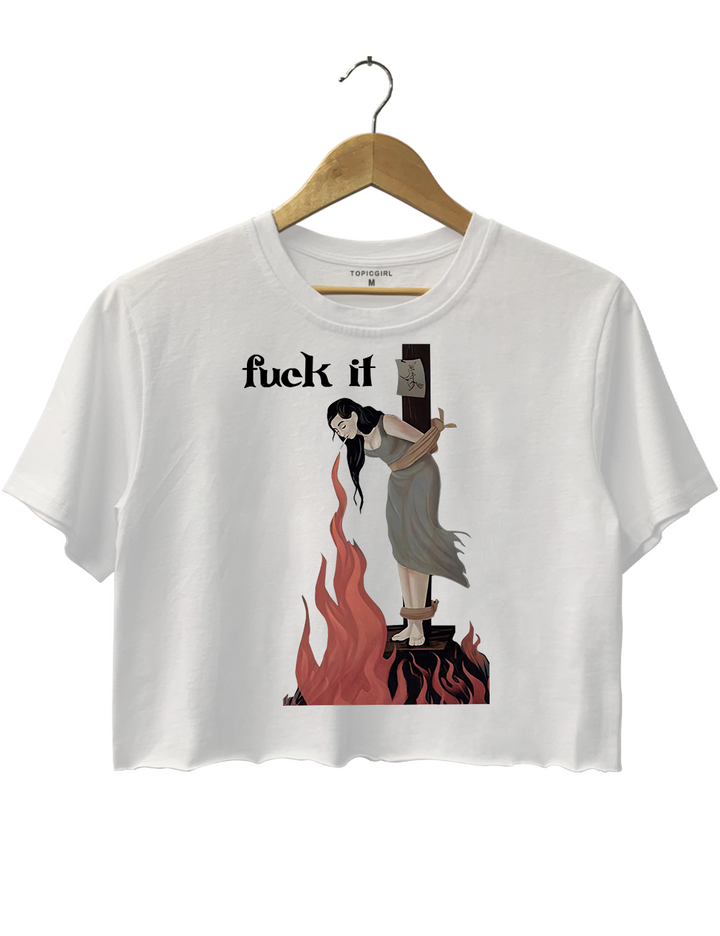 Fuck It Witch Crop Top