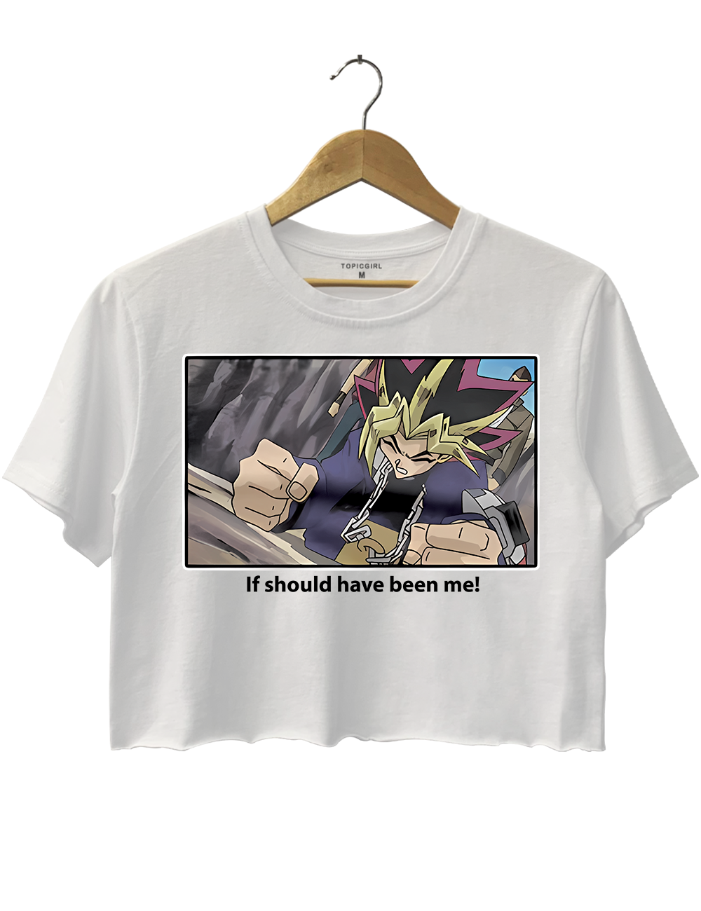 Yu Gi Oh It Should Have Been Me Crop Top