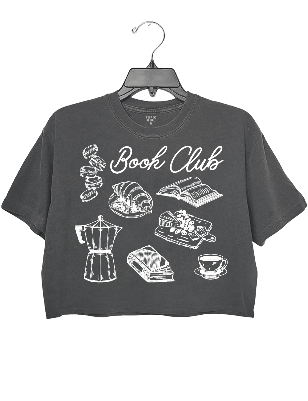 Book Club Crop Top