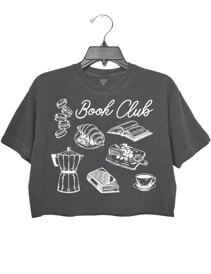 Book Club Crop Top