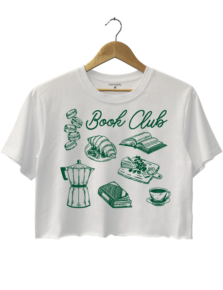 Book Club Crop Top