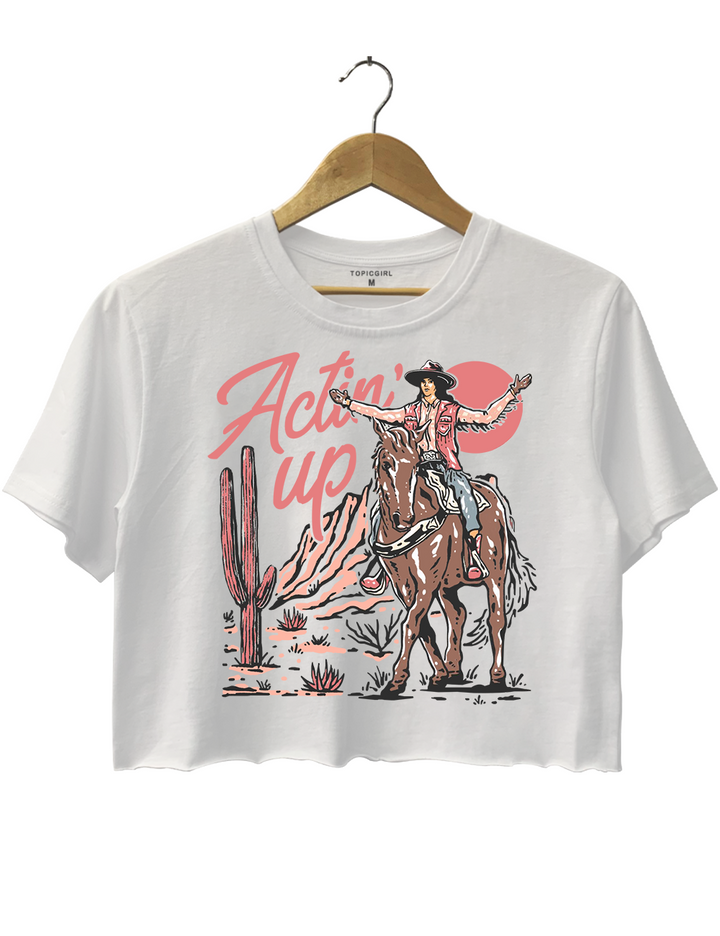 Actin' Up Crop Top
