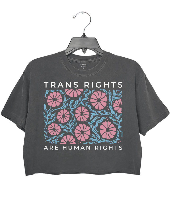 Trans Rights Crop Top