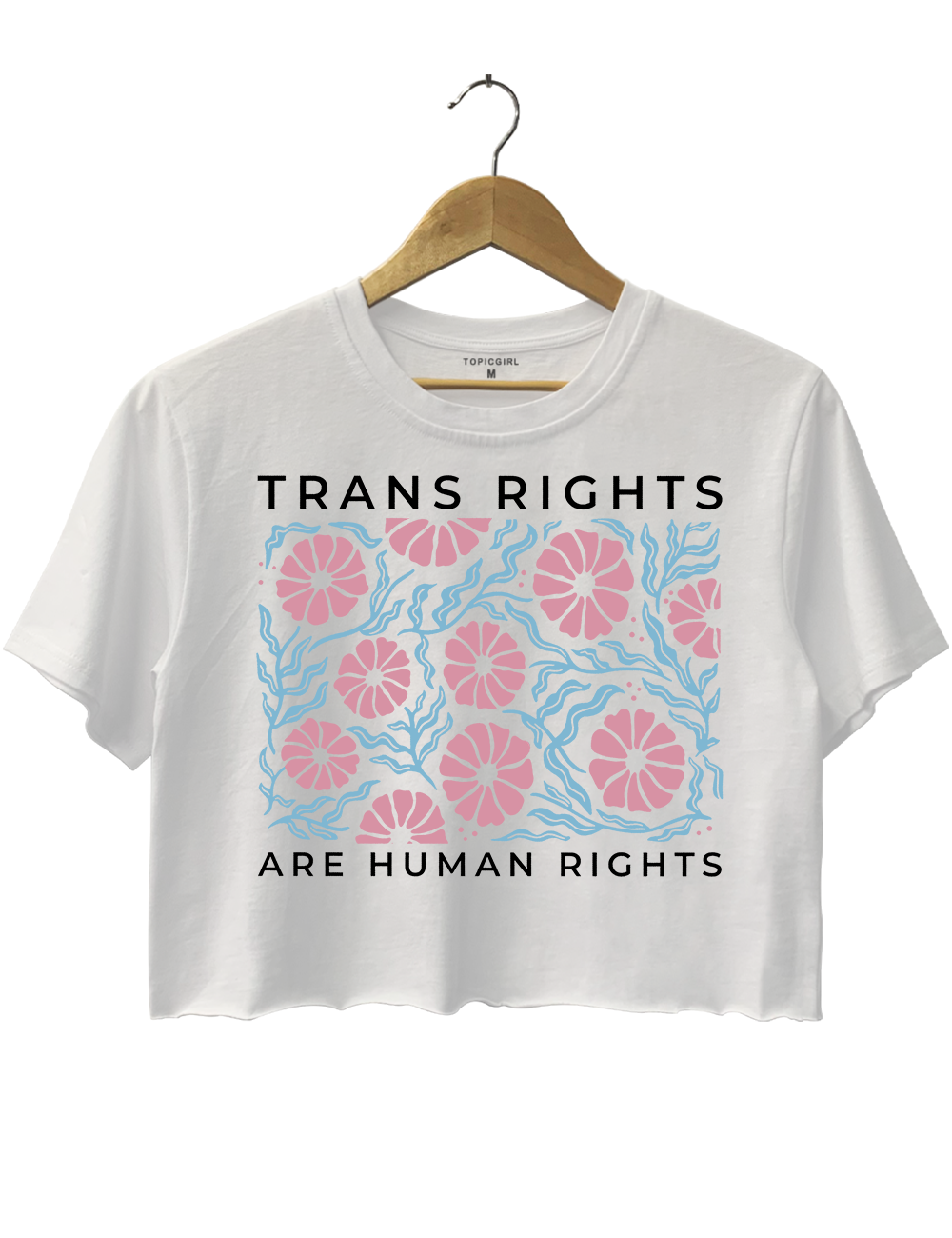Trans Rights Crop Top