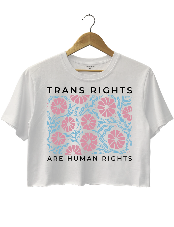 Trans Rights Crop Top