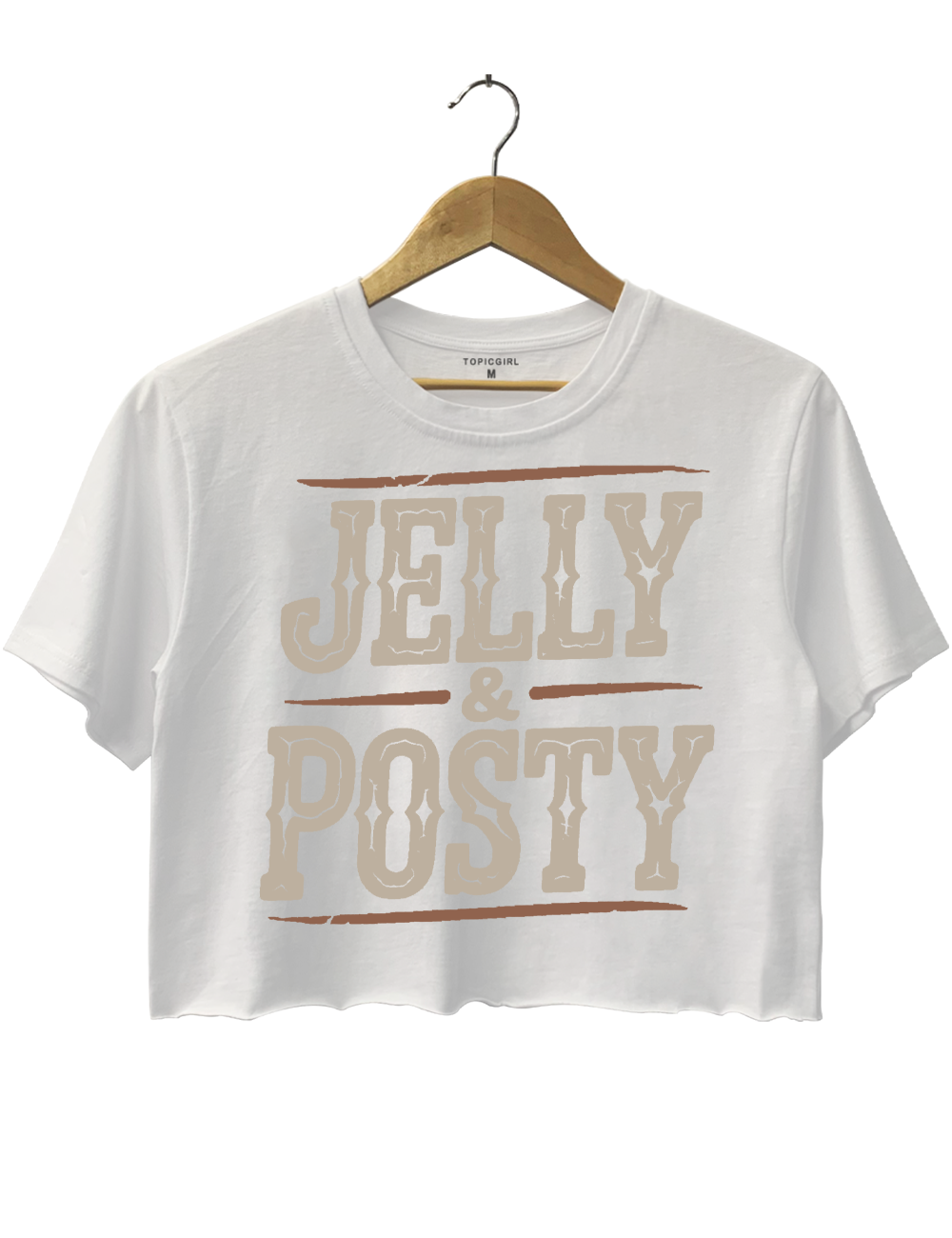 Jelly Roll Posty Crop Top
