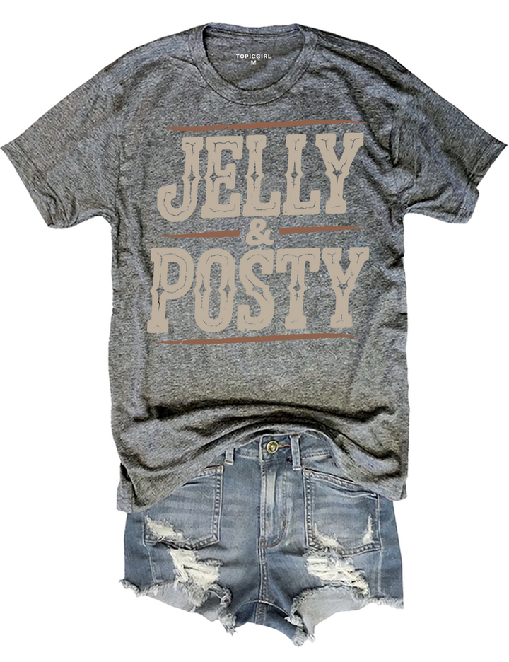 Jelly Roll Posty Crop Top