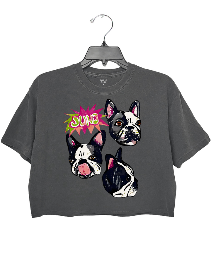 Remi Wolf Juno Dog Big ldeas Tour Crop Top