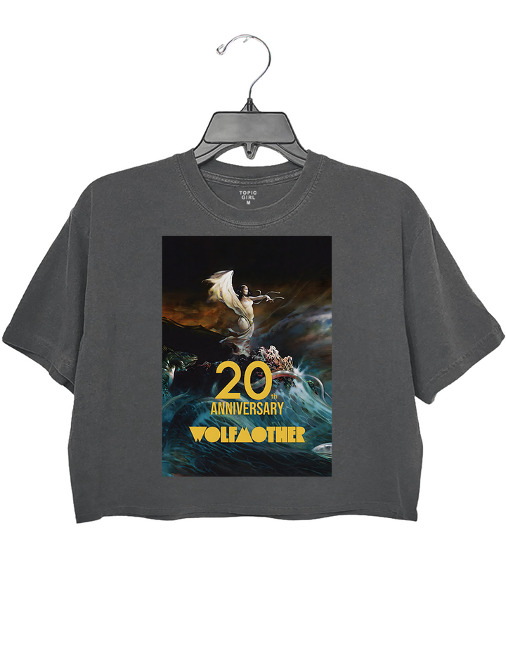 20th Anniversary Wolfmother Crop Top