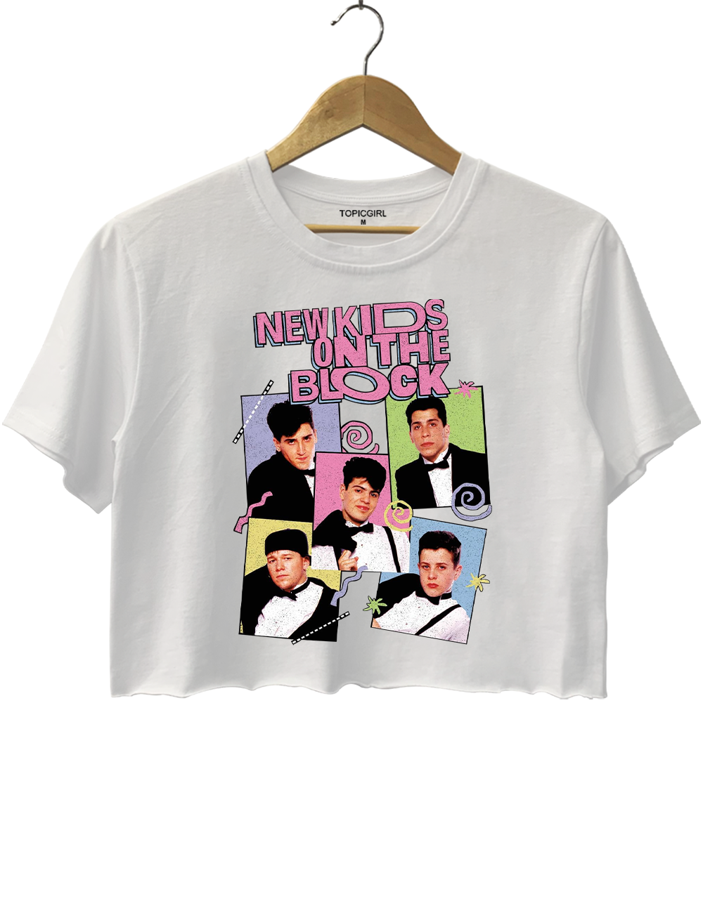 New Kids On The Block Crop Top