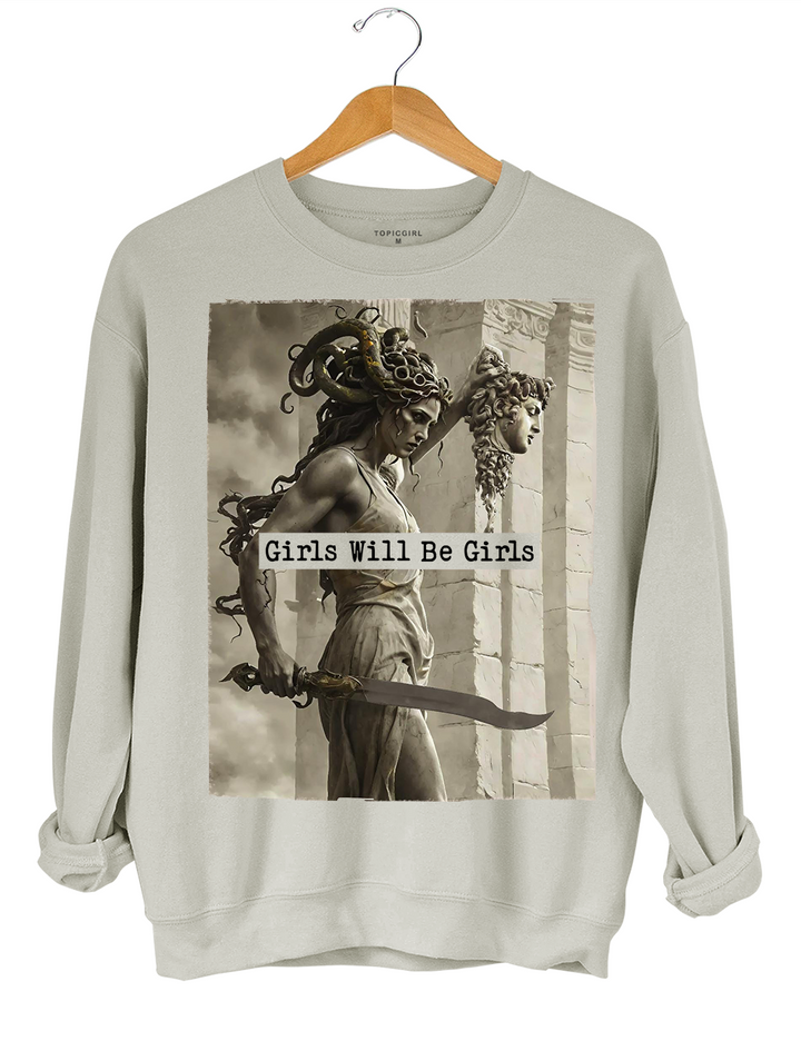 Medusa With The Head Of Perseus Crop Top