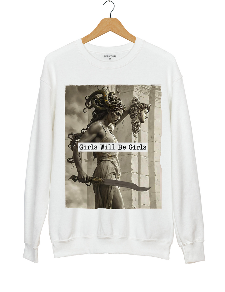 Medusa With The Head Of Perseus Sweatshirt