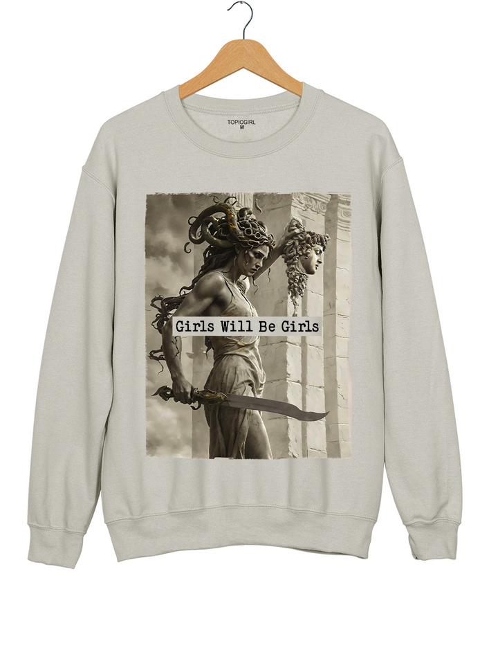 Medusa With The Head Of Perseus Sweatshirt