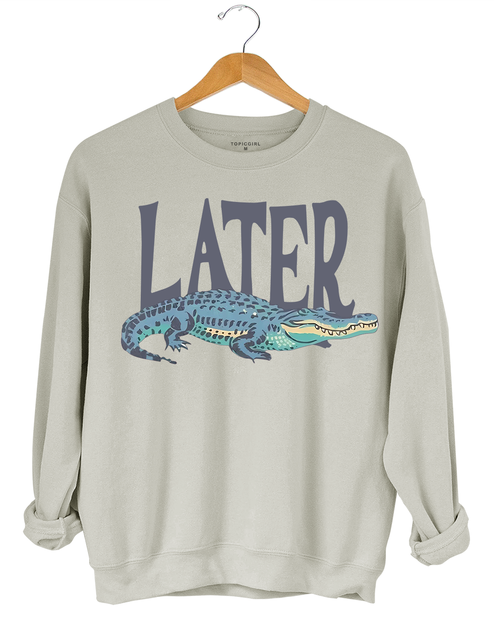 Later Gator Vintage 90s Y2K Crop Top