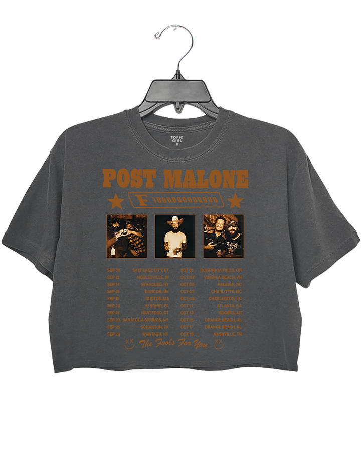 F1 Trilion Tour 2025 Crop Top