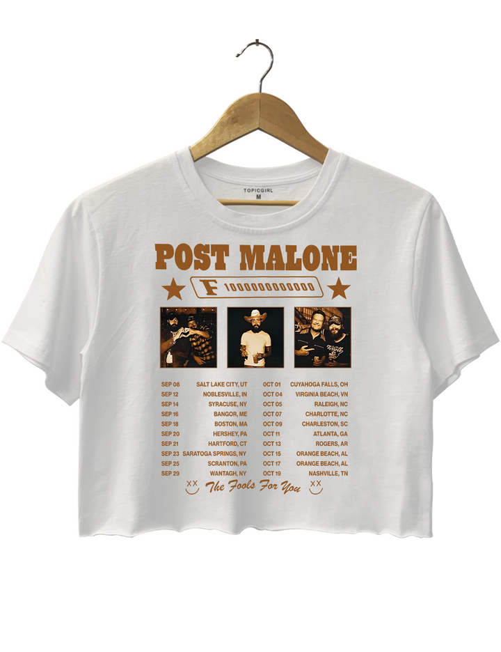 F1 Trilion Tour 2025 Crop Top