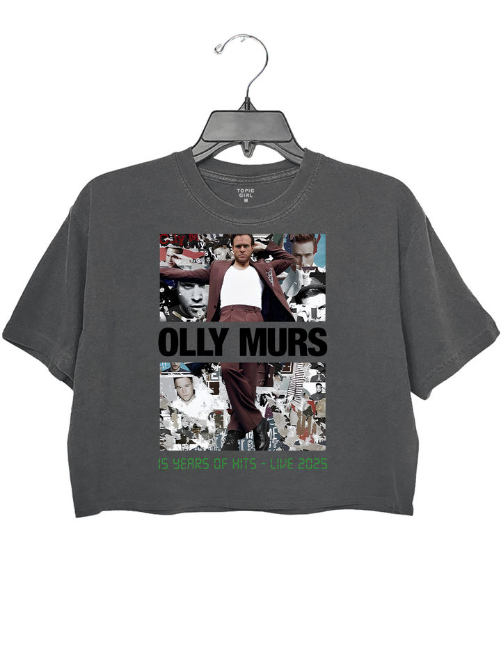 Olly Murs 15 Years Of Hits Live 2025 Crop Top