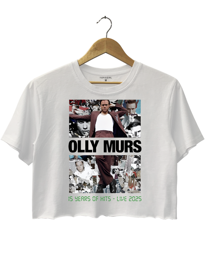 Olly Murs 15 Years Of Hits Live 2025 Crop Top
