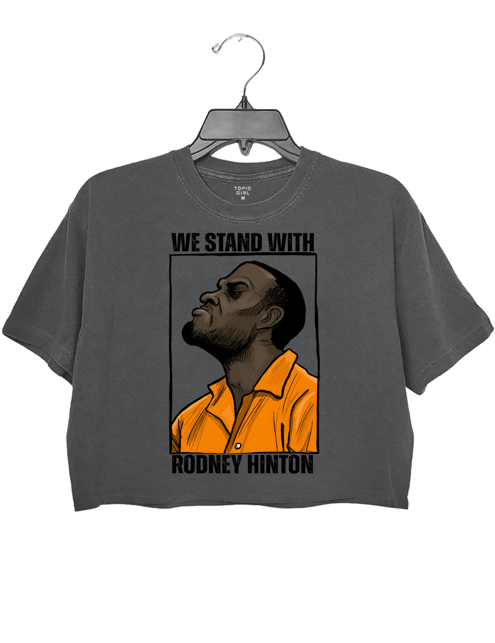Stand With Rodney Hinton Crop Top