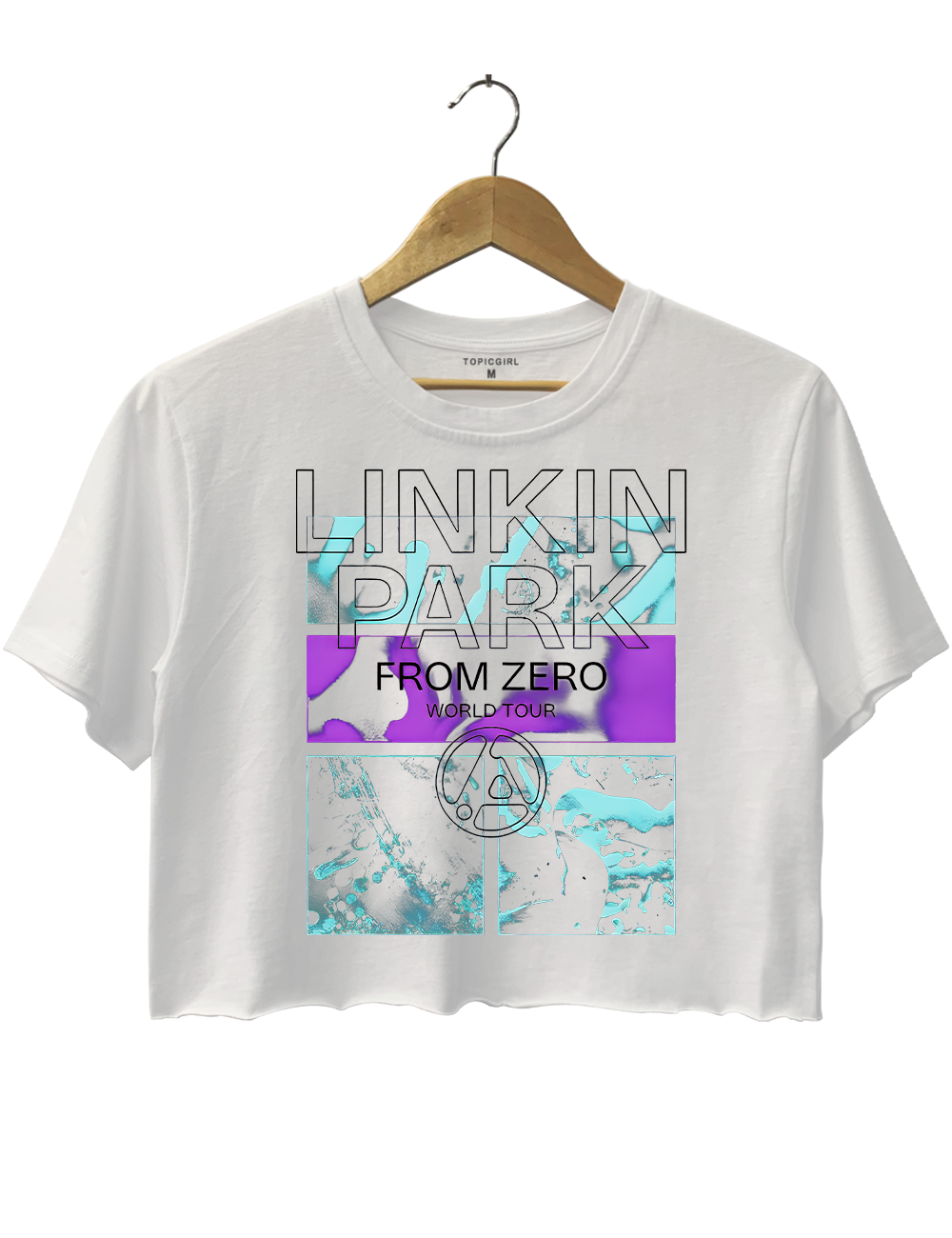 From Zero World Tour 2025 Crop Top