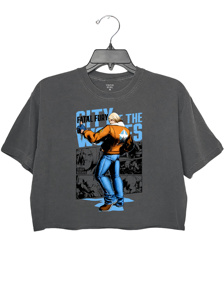 Fatal Fury City Of The Wolves Crop Top