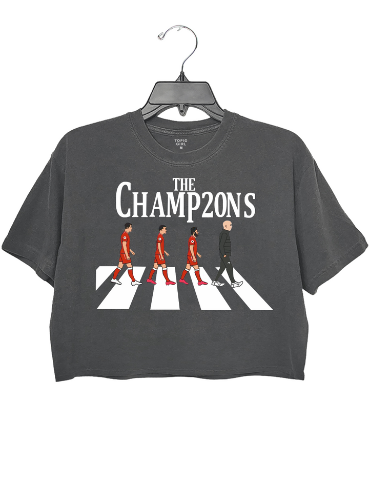 Liverpool's Champions Crop Top