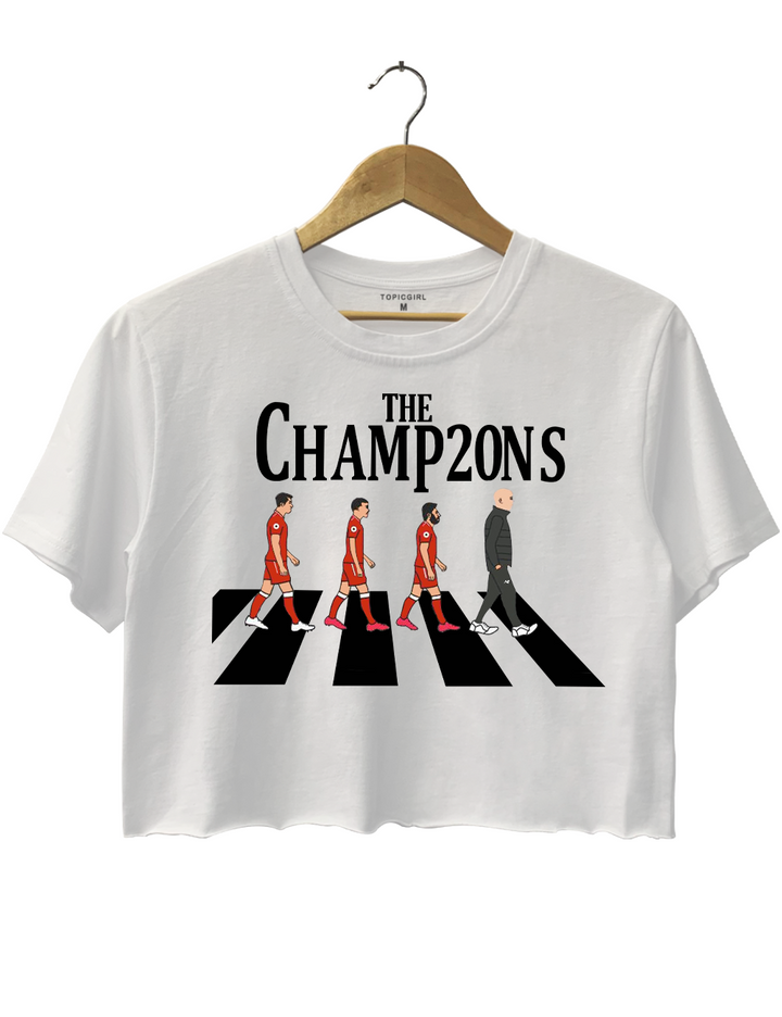 Liverpool's Champions Crop Top
